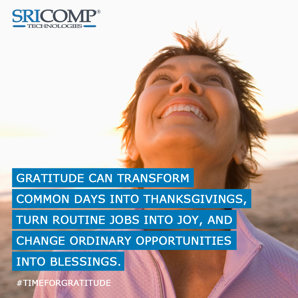 Time for Gratitude